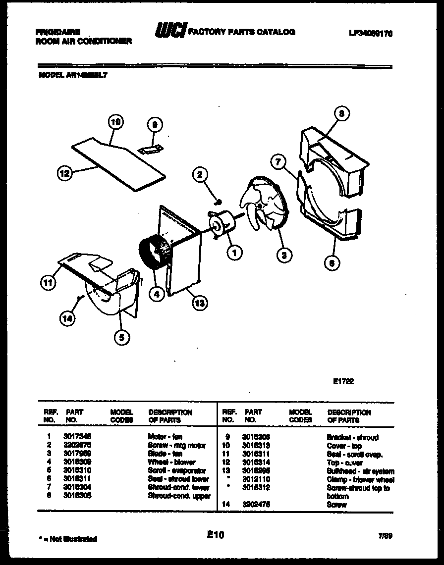Air handling parts