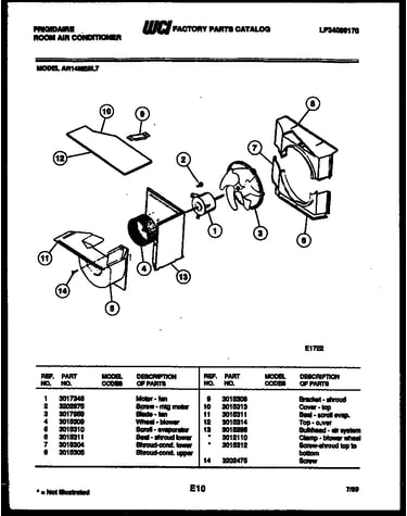 Air handling parts