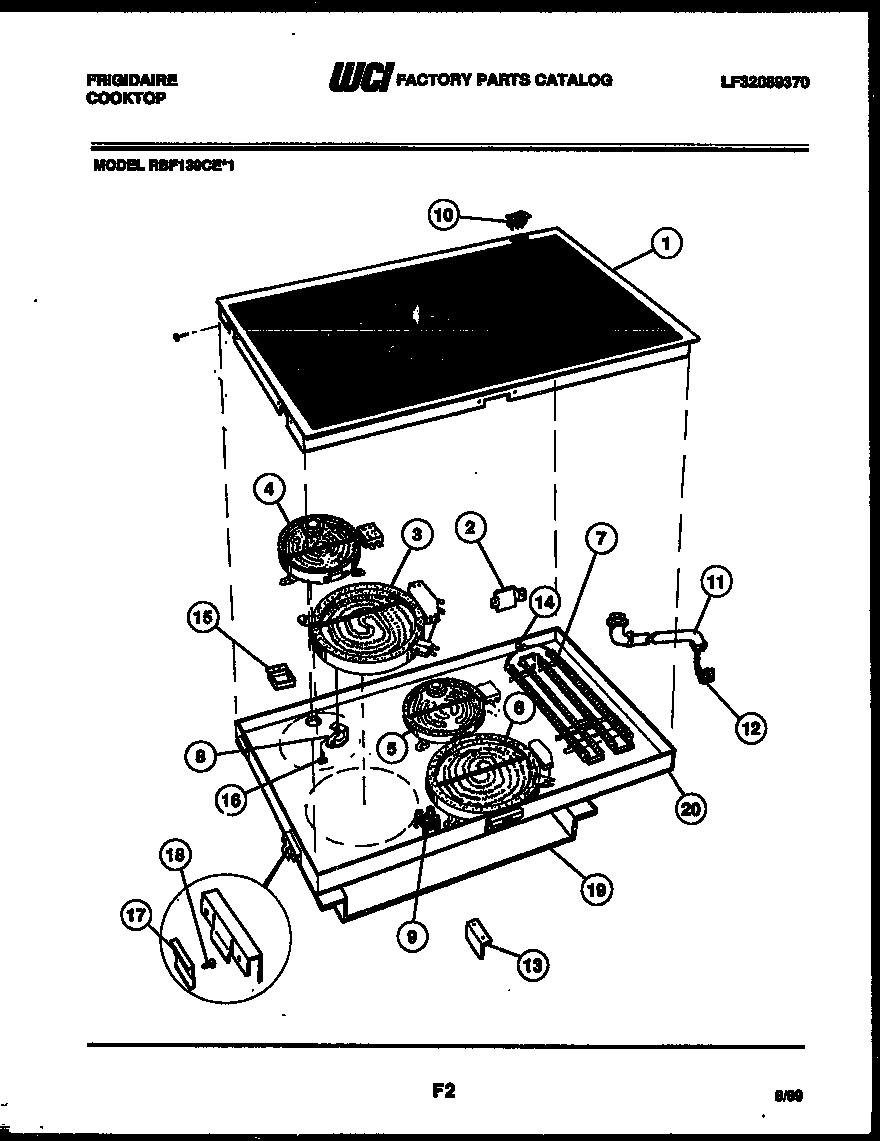 COOKTOP PARTS