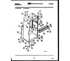 White-Westinghouse FPZ17TFF0 cabinet parts diagram