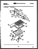 Refrigerator and damper control assembly