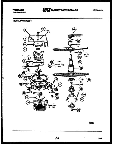 Motor pump parts