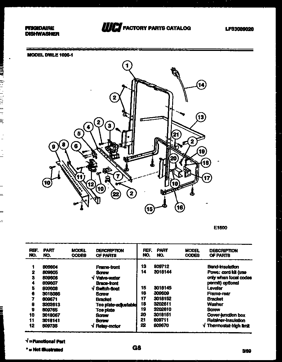 Power dry and motor parts