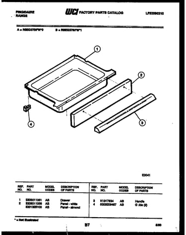 Drawer parts