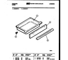 Frigidaire RS34BFW0 drawer parts diagram