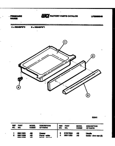 Drawer parts