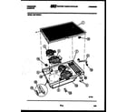 Frigidaire RBF139CE2 cooktop parts diagram
