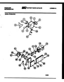 Refrigerator control assembly, damper control assembly and f