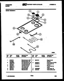 Cooktop and broiler parts