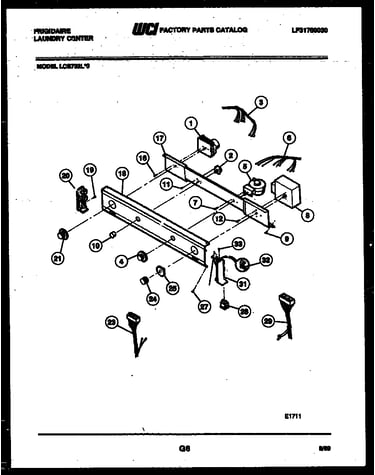 Console and control parts