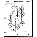 Frigidaire FPS21TLF1 cabinet parts diagram