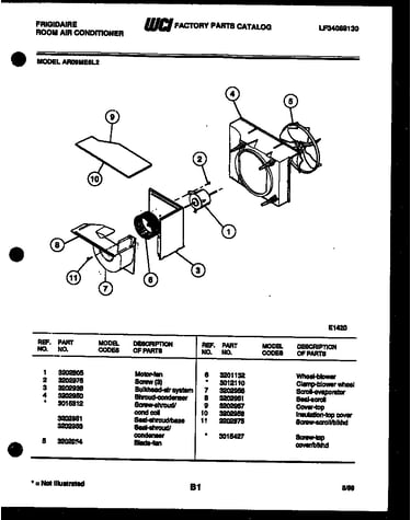 Air handling parts