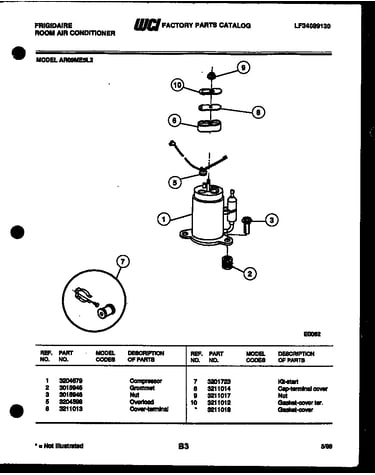 Compressor parts