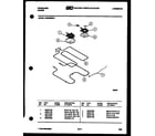 Frigidaire REM638BDW4 broiler parts diagram