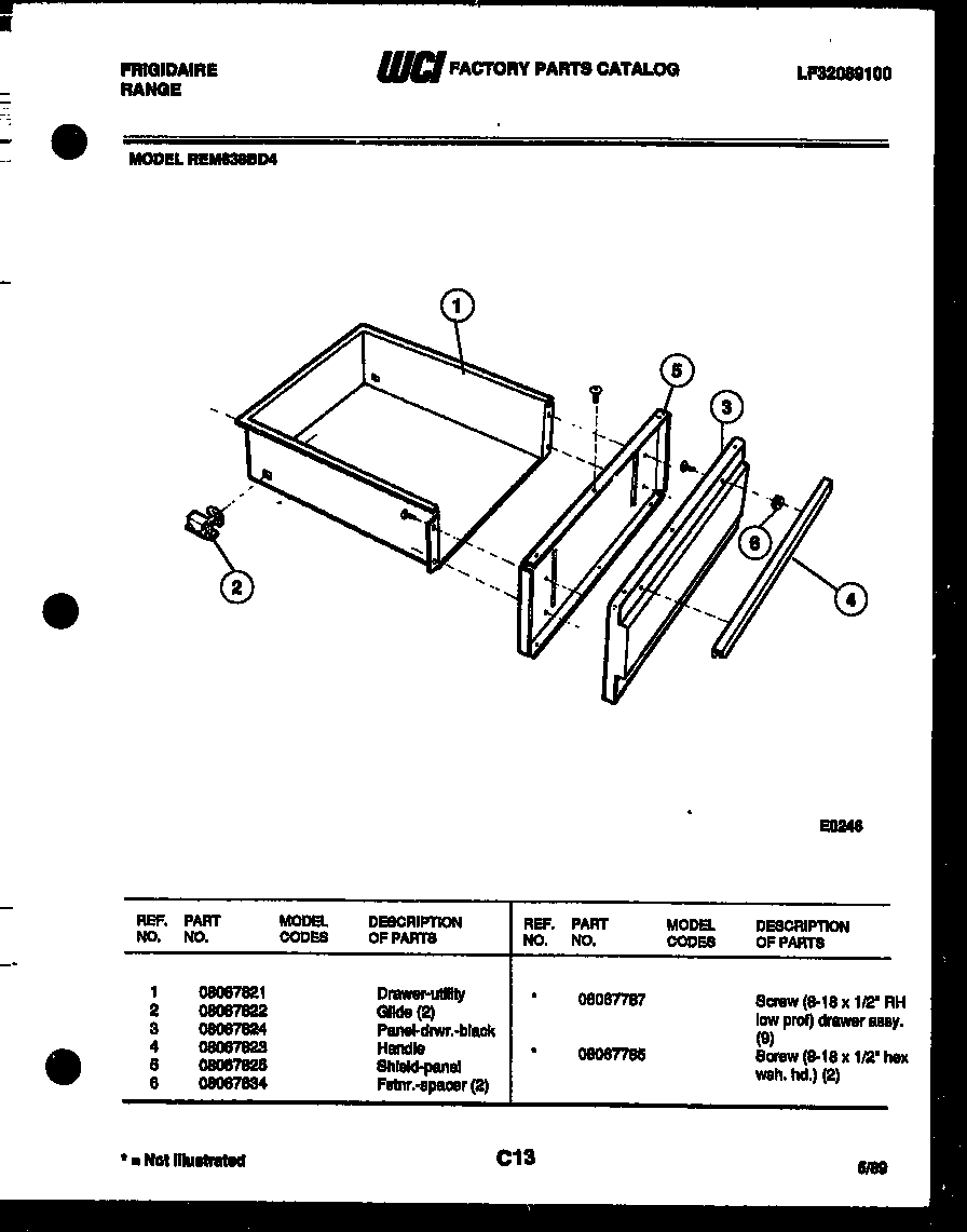 DRAWER PARTS