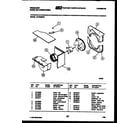 Frigidaire AR18NS8F2 air handling parts diagram