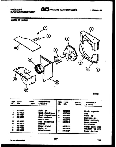 Air handling parts