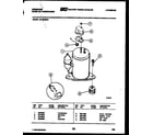 Frigidaire AR18NS8F2 compressor parts diagram
