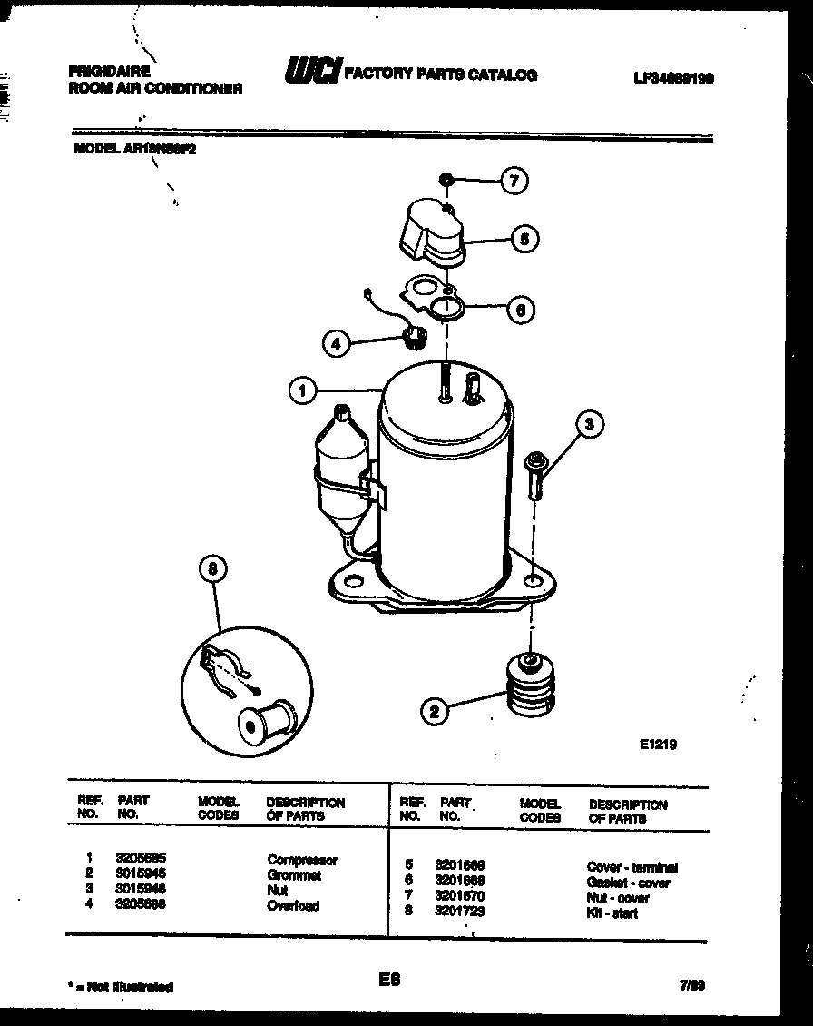 Compressor parts