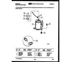 Frigidaire A05LS1N1 compressor parts diagram
