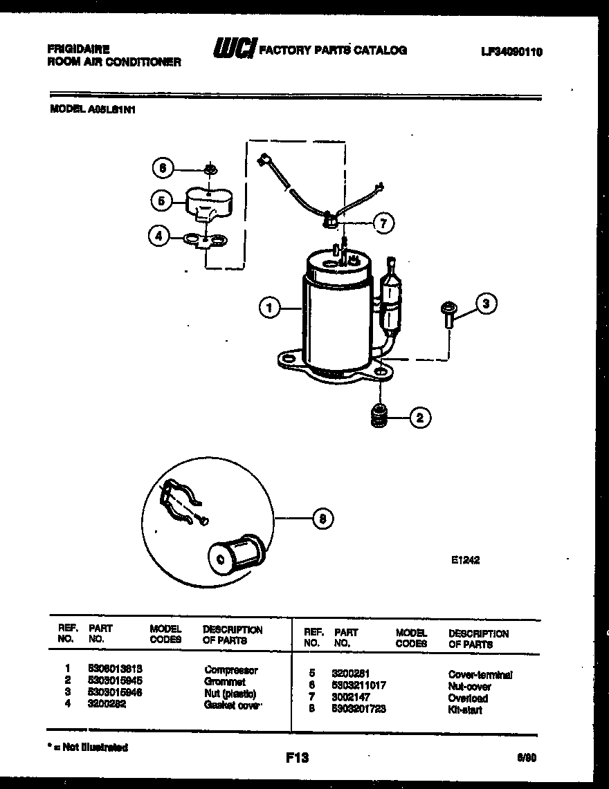 Compressor parts