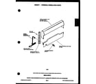 Frigidaire RB136CL1 cooktop parts diagram