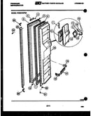 Freezer door parts