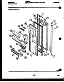 Refrigerator door parts