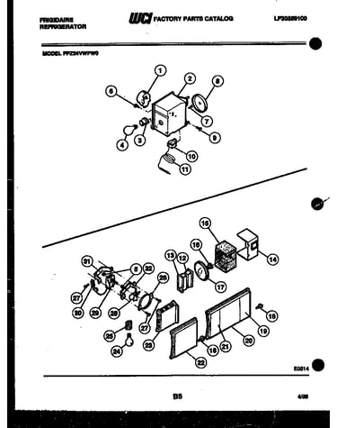 Refrigerator control assembly, damper control assembly and f