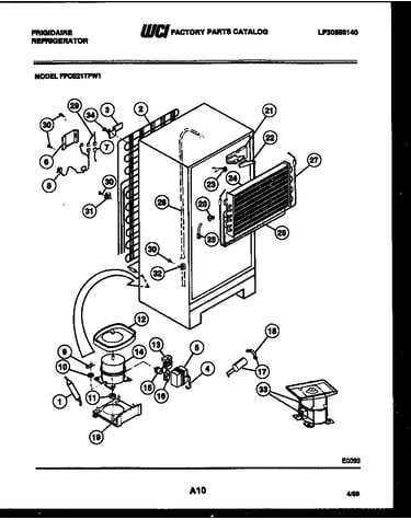 System and automatic defrost parts