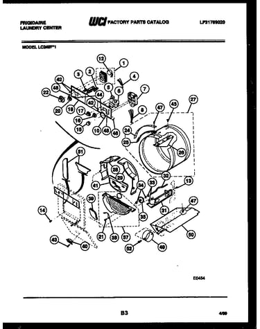Console, control and drum