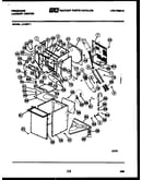 Cabinet parts and heater