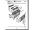 Frigidaire A06LH6L1 cabinet parts diagram