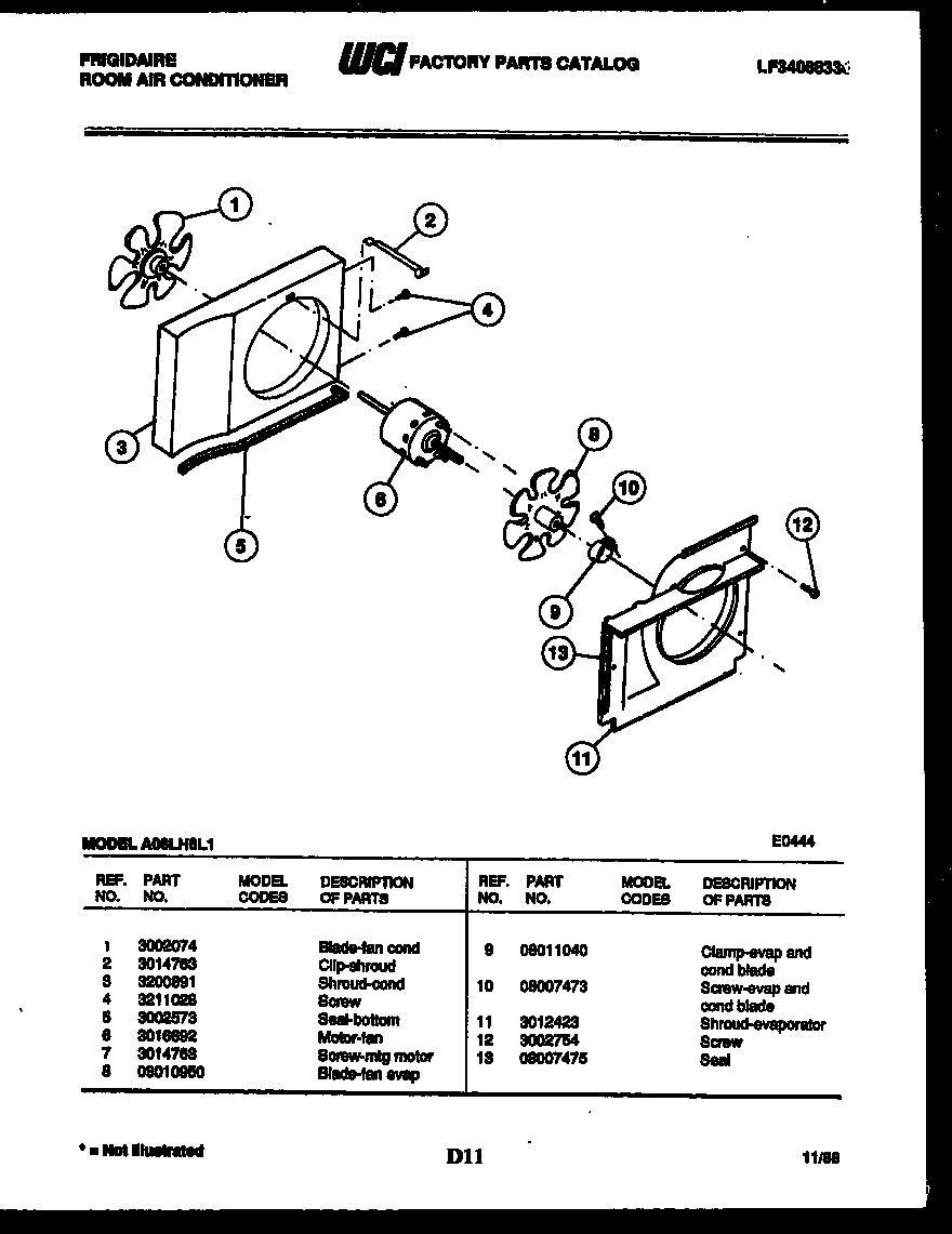 Air handling parts