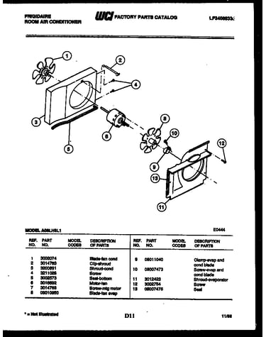 Air handling parts