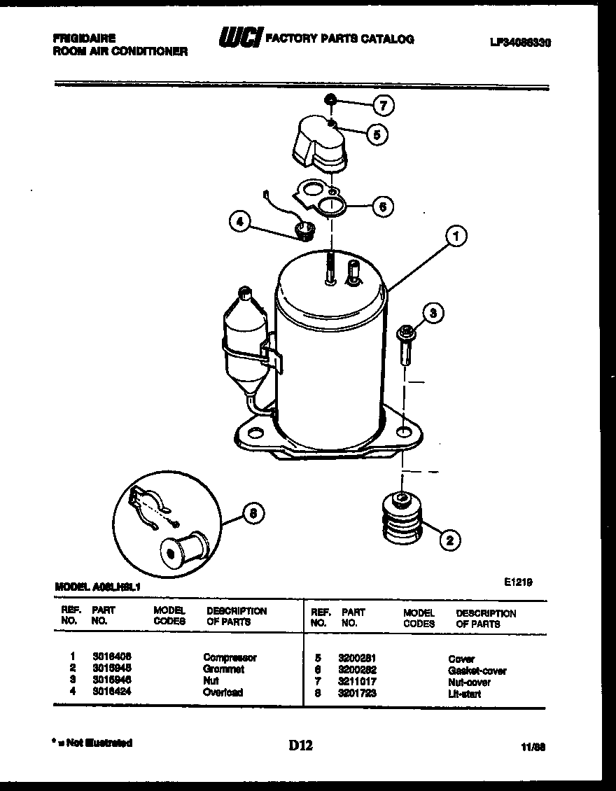 Compressor parts