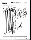 Freezer door parts