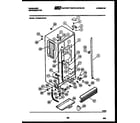 Frigidaire FPCE22VWFA1 cabinet parts diagram