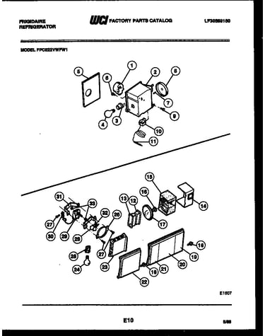 Refrigerator control assembly, damper control assembly and f