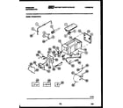 Frigidaire FPCE22VWFL1 ice maker and installation parts diagram