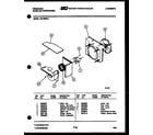 Frigidaire AR12ME5L1 air handling parts diagram