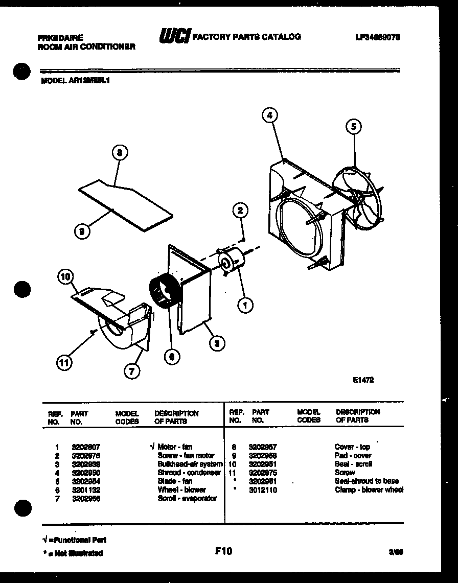 Air handling parts