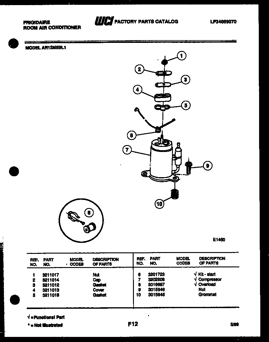 Compressor parts