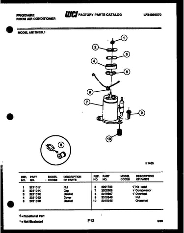 Compressor parts
