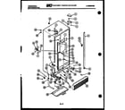 Frigidaire FPE19V3AF1 cabinet parts diagram