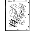 Frigidaire MVH1150C2 wheel blower and installation parts diagram