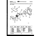 Frigidaire AR14ME5P1 air handling parts diagram