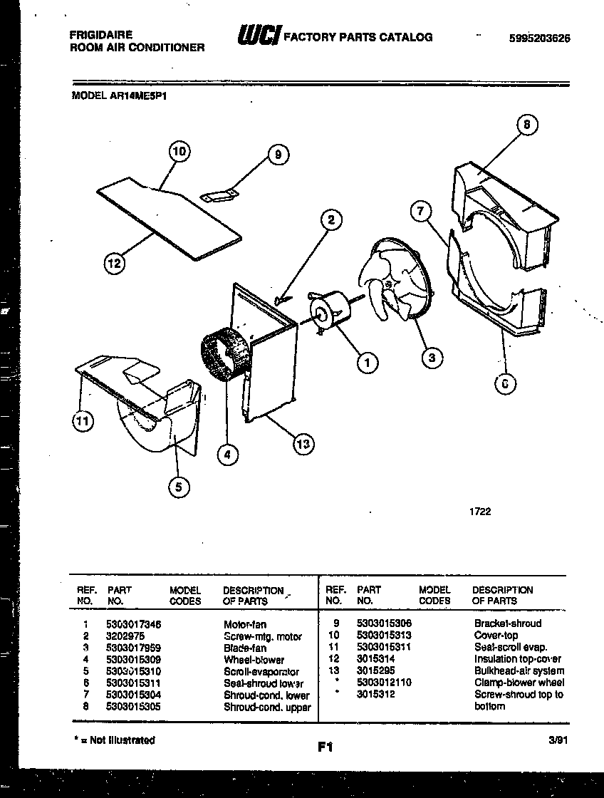 Air handling parts