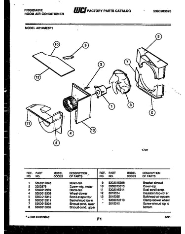 Air handling parts