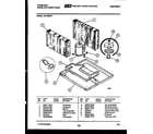 Frigidaire AR14ME5P1 system parts diagram